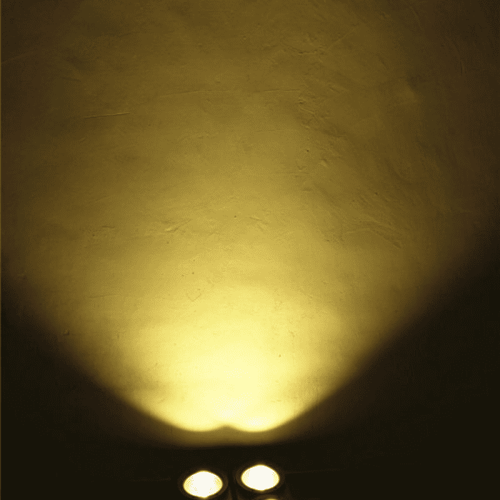 Accecatore a 4 Occhi LED 100W Luce CaldaFredda DMX Presa Powercon WISDOM Led Lights 3
