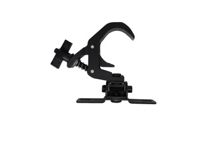 Gancio Aliscaf Selflock Hook Black a C da 50 kg con supporto omega integrato per Truss e Teste mobili - immagine 4