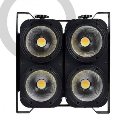 Accecatore LED a 4 Occhi LED 100W Luce Calda/Fredda DMX Presa Powercon