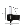 Pistola LED RGB CO2 a getto Gun Jet Cannon - immagine 2
