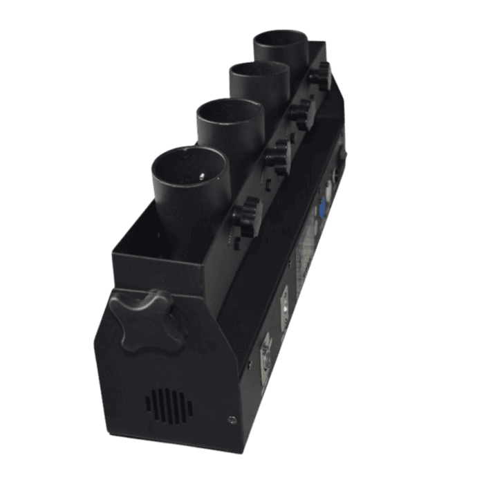 Macchina Sparacoriandoli Elettrico Confetti Cannon A 4 Teste DMX 512 Con Telecomando 4