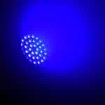 Testa Mobile Wash LED 36x15W Accesa Luce Blu