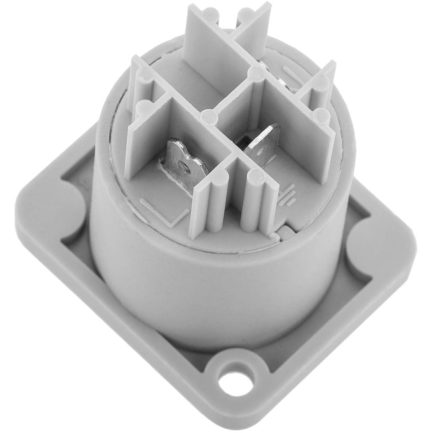 Connettore Powercon Out BIANCO da pannello a 16A 3 poli WISDOM - immagine 4