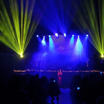 Coppia Teste Mobili LED BEAM 280W 10R Professional Moving Head DMX con FlightCase - immagine 12