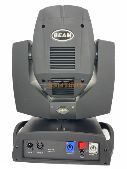 Coppia Teste Mobili LED BEAM 280W 10R Professional Moving Head DMX con FlightCase - immagine 3