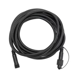 Cavo prolunga di estensione lunghezza 5 metri nero per catena di luci professionale da esterno IP67