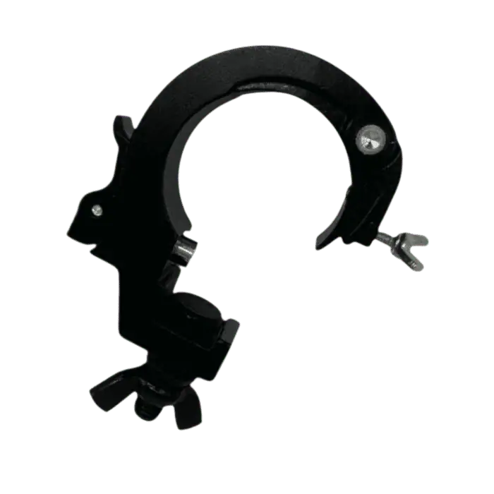 Gancio Aliscaf Rapid Self Lock Black 100kg Per Teste Mobili E Truss