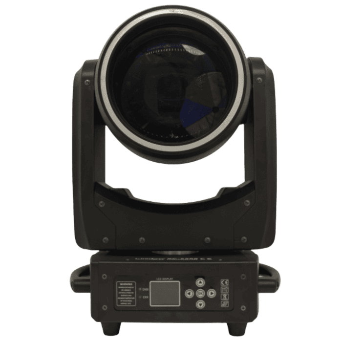 Coppia Testa Mobile Beam Fascio Spot LED 300W Alta Luminosita con FlyghtCase 1