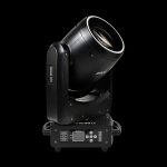 Testa Mobile Beam-Spot Aled 300W su Sfondo Nero