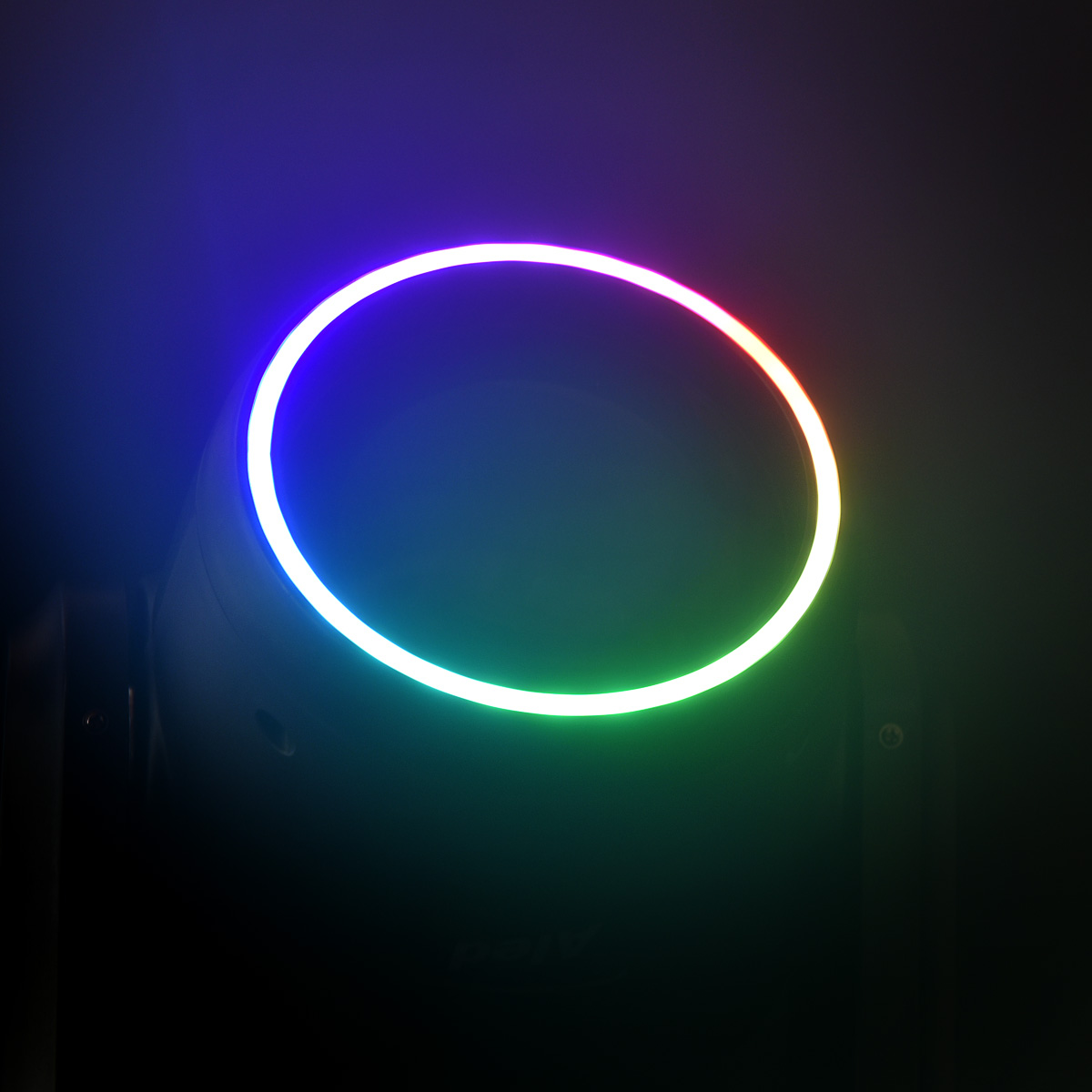 Testa Mobile Beam 300W Aled Ruota LED Accesa Luce Multicolore