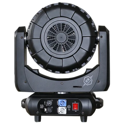 Coppia di Teste Mobili Wash Zoom Bee Eye 4in1 LED RGBW 12x40W con Flightcase WISDOM - immagine 2