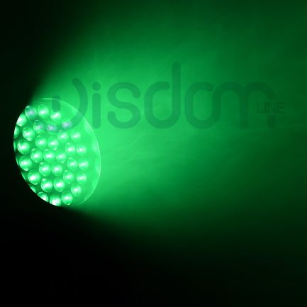 Coppia Teste Mobili LORY WASH LED RGBW 4in1 37x25 professionali con Flight Cases WISDOM - immagine 6
