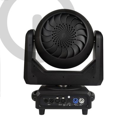 Coppia Teste Mobili LORY WASH LED RGBW 4in1 37x25 professionali con Flight Cases WISDOM - immagine 4