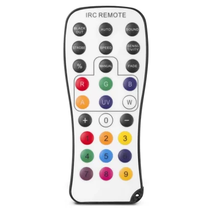 Faretto Wireless Par LED BeamZ BBP90 Smart Battery Uplight RJ45 illuminazione a 4 LED RGB-UV per Truss e Tralicci - immagine 7