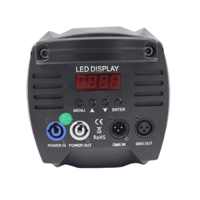 Faro PC LED COB 300W DMX Con ZOOM Manuale Per Teatro E TV WISDOM 3