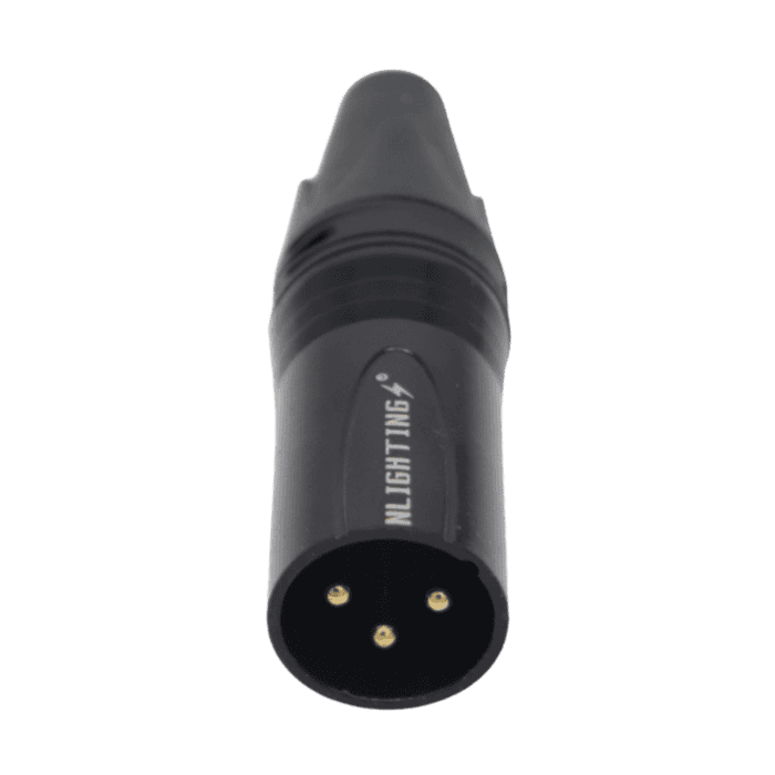 Connettore Volante Kanon Maschio – Femmina XLR DMX a 3 poli 1
