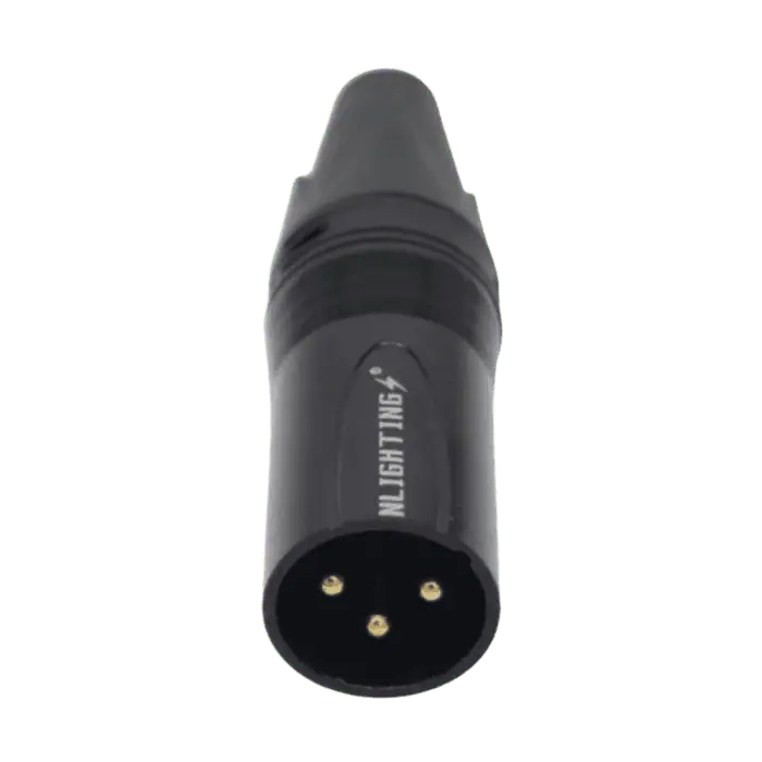 Connettore Volante Kanon Maschio – Femmina XLR DMX a 3 poli 1