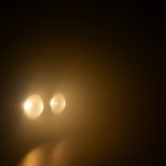 Accecatore_Strobo_2_LED_200W_Acceso_Luce_Calda