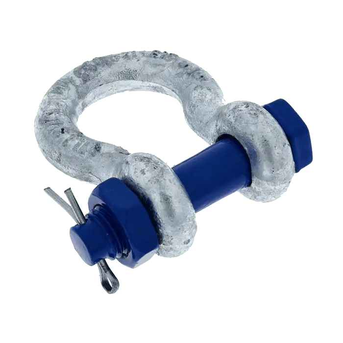 Grillo Anello ad Omega Shackle HC2 in Acciaio zincato 325 ton per sollevamento Oggetti Pesanti 1