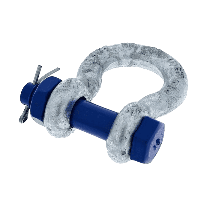 Grillo Anello ad Omega Shackle HC2 in Acciaio zincato 325 ton per sollevamento Oggetti Pesanti 3