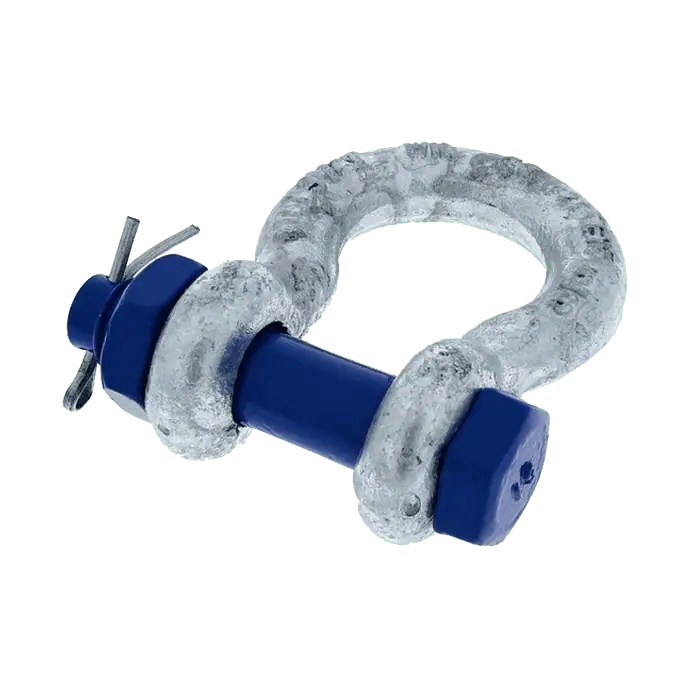 Grillo Anello ad Omega Shackle HC2 in Acciaio zincato 325 ton per sollevamento Oggetti Pesanti 3