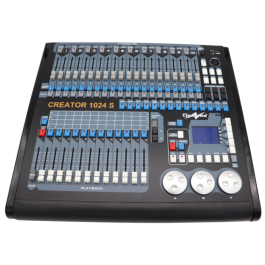 kingkong Centralina DMX PRO CREATOR 1024S con numerosi Effetti e Scene già installate completo di Custodia e Cover di Protezione