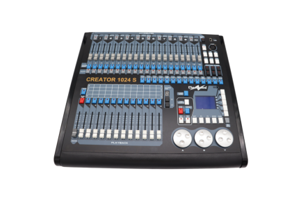kingkong Centralina DMX PRO CREATOR 1024S con numerosi Effetti e Scene già installate completo di Custodia e Cover di Protezione