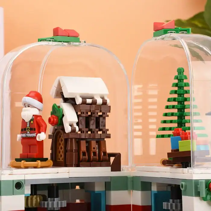 casa babbo natale natalizio