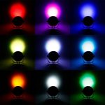 faro led luci led dj palcoscenico rgb faretto par led