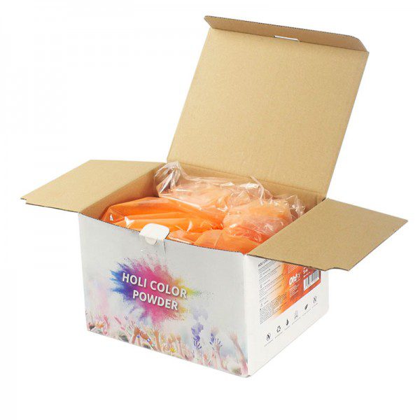 Polvere colorata Oh!FX Holi ARANCIONE da 5kg per Eventi e Feste