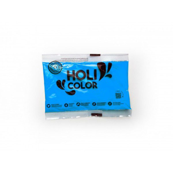 Polvere colorata Oh!FX Holi AZZURRO da 75gr per Eventi e Feste