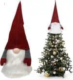 Babbo Natale Topper puntale per albero di natale gnomo svedese
