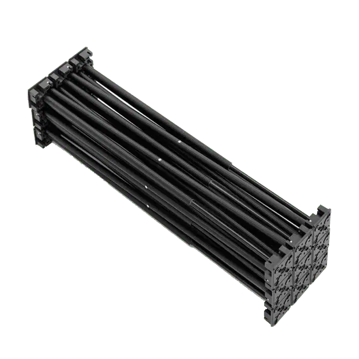 Base Telescopica Riser per pedana iX Stage con teste appoggio in Nylon 5