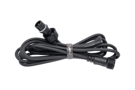 Cavo Prolunga DMX IP65 impermeabile 3 Poli Lunghezza 3 metri - immagine 2