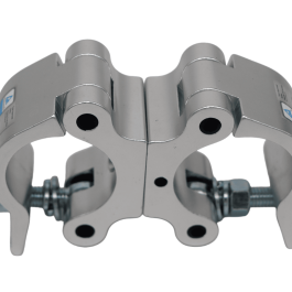 Doppio Gancio Aliscaf in alluminio per Truss carico massimo 1000Kg Certificato TÜV (500 a gancio)