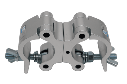 Doppio Gancio Aliscaf in alluminio per Truss carico massimo 1000Kg Certificato TÜV (500 a gancio) - immagine 2