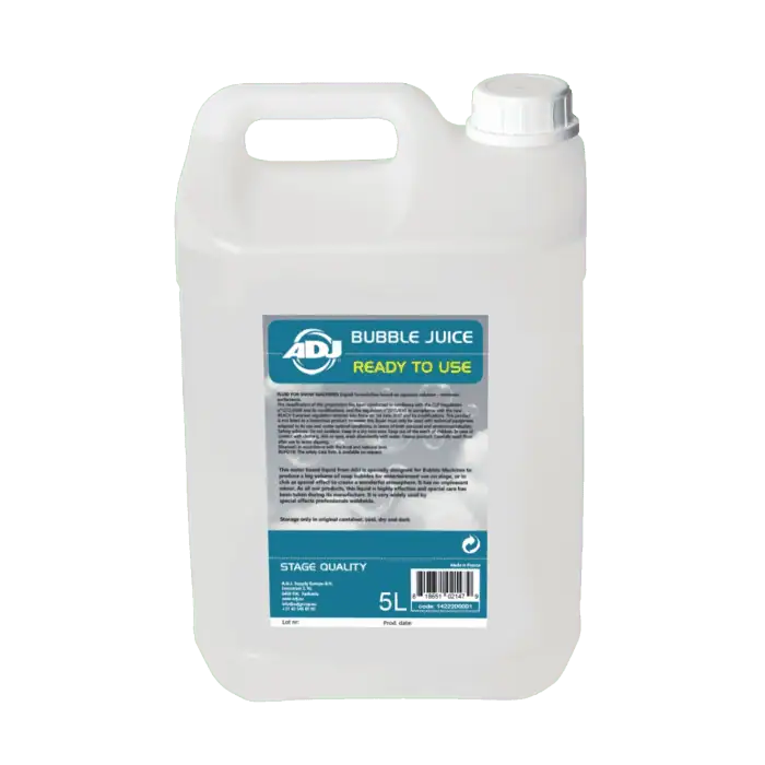 Liquido ADJ Bubble Juice per ricarica Macchine delle Bolle