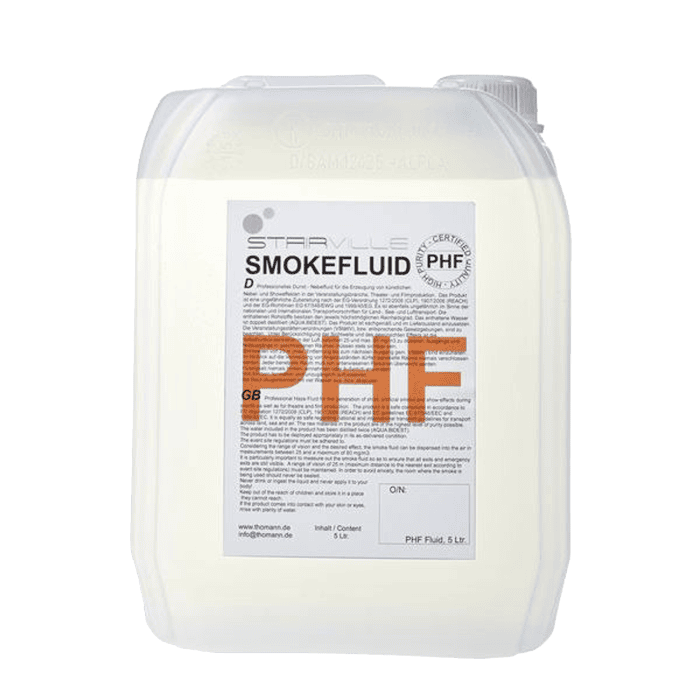 Liquido STAIRVILLE PHF Smoke Fluid per ricarica Macchine del Fumo