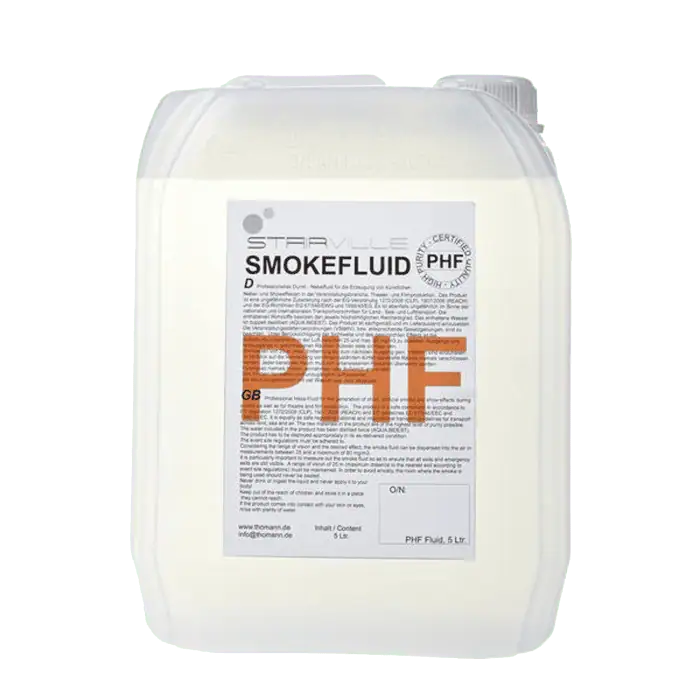 Liquido STAIRVILLE PHF Smoke Fluid per ricarica Macchine del Fumo