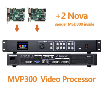 Processore per LEDWALL NOVASTAR MVP300+ SENDING CARD MSD 300 - immagine 4
