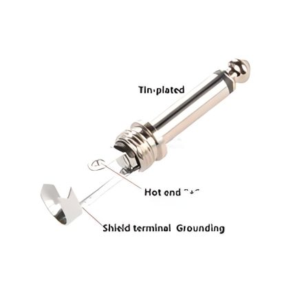 Connettore spina audio 6.5 mm con foro di uscita HIFI - immagine 2