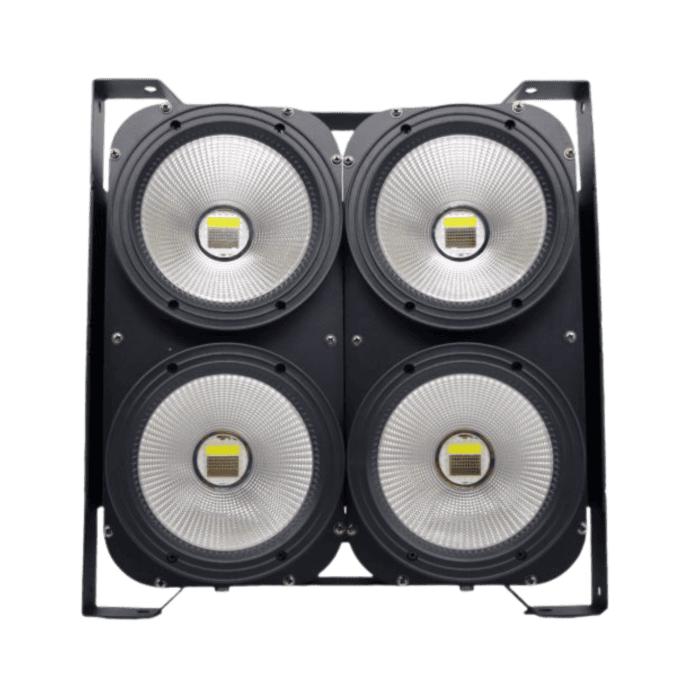 Accecatore A 4 LED RGBW 100W 4in1 Luce A Colore DMX Presa Powercon NLIGHTING 1