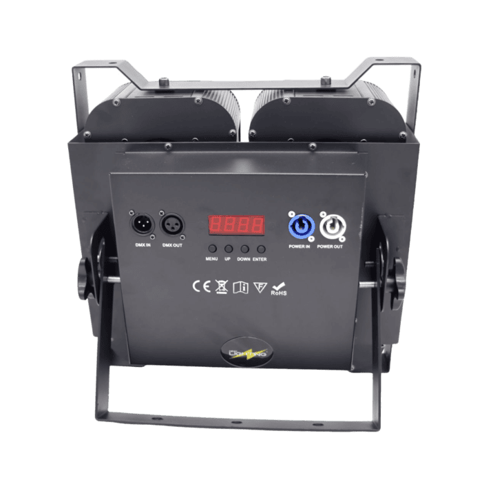 Accecatore A 4 LED RGBW 100W 4in1 Luce A Colore DMX Presa Powercon NLIGHTING 5