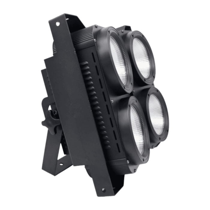 Accecatore A 4 LED RGBW 100W 4in1 Luce A Colore DMX Presa Powercon NLIGHTING b3u