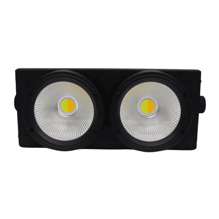 Accecatore Strobo A 2 LED 200W Luce CaldaFredda DMX512 Presa Powercon NLIGHTING 1