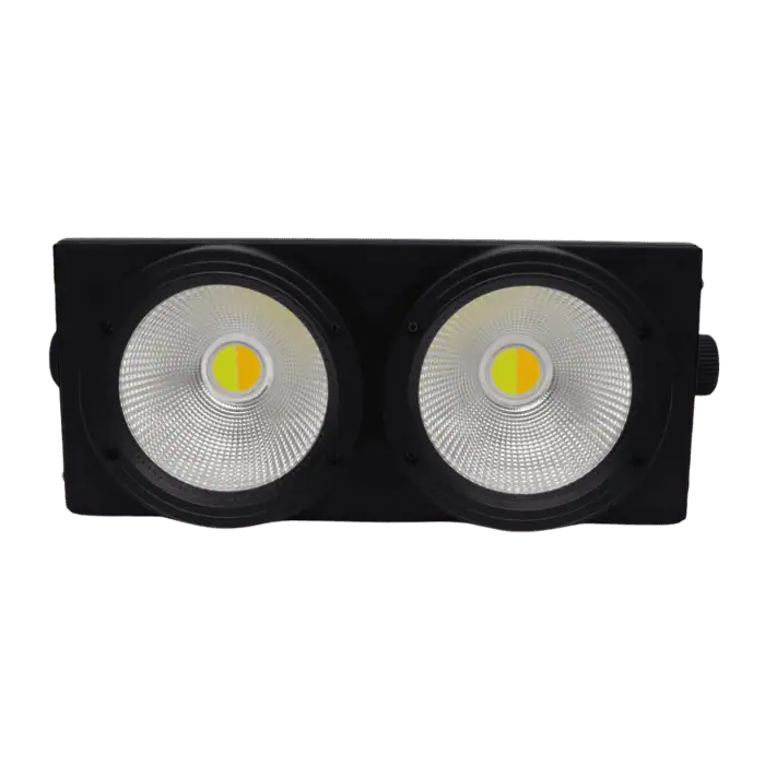 Accecatore Strobo A 2 LED 200W Luce CaldaFredda DMX512 Presa Powercon NLIGHTING 1