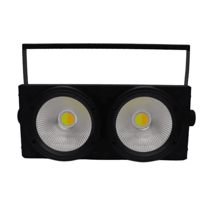 Accecatore Strobo A 2 LED 200W Luce CaldaFredda DMX512 Presa Powercon NLIGHTING 2