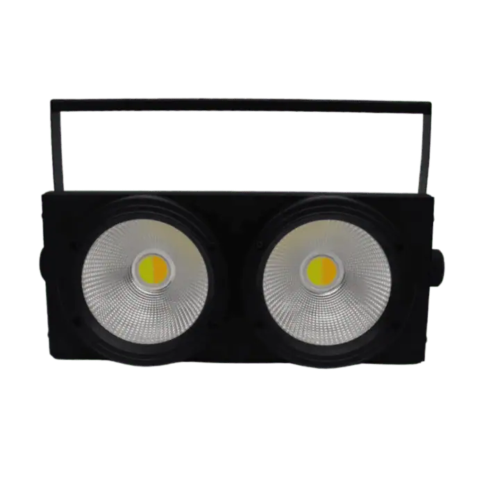 Accecatore Strobo A 2 LED 200W Luce CaldaFredda DMX512 Presa Powercon NLIGHTING 2