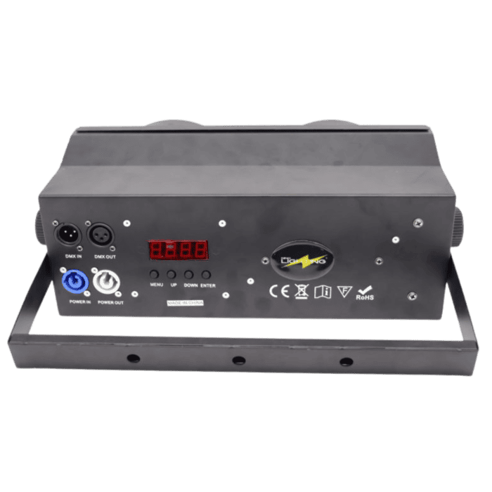 Accecatore Strobo A 2 LED 200W Luce CaldaFredda DMX512 Presa Powercon NLIGHTING 4