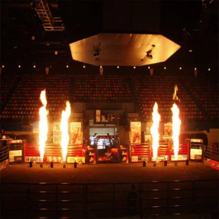 Macchina del Fuoco da 200W Fire Machine Altezza fiamma 3mt per Spettacolo e Eventi - immagine 5